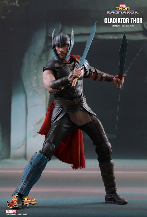Thor: Ragnarok MMS444 Gladiator Thor 1/6th Scale Collectible Figure Gallery Image 3