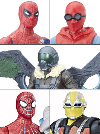 Spider-Man: Homecoming Web City Wave 02 - Set of 5 Figures Gallery Image 2