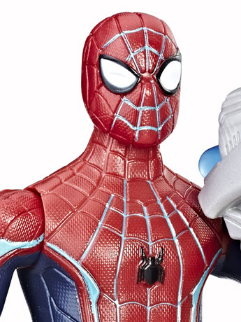 Spider-Man: Homecoming Web City Spider-Man (Blue Tech) Figure Gallery Image 2