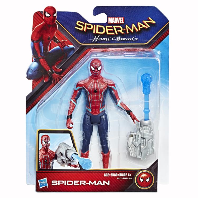 Spider-Man: Homecoming Web City Spider-Man (Blue Tech) Figure Gallery Image 4
