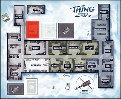The Thing Infection at Outpost 31 Board Game Gallery Image 3