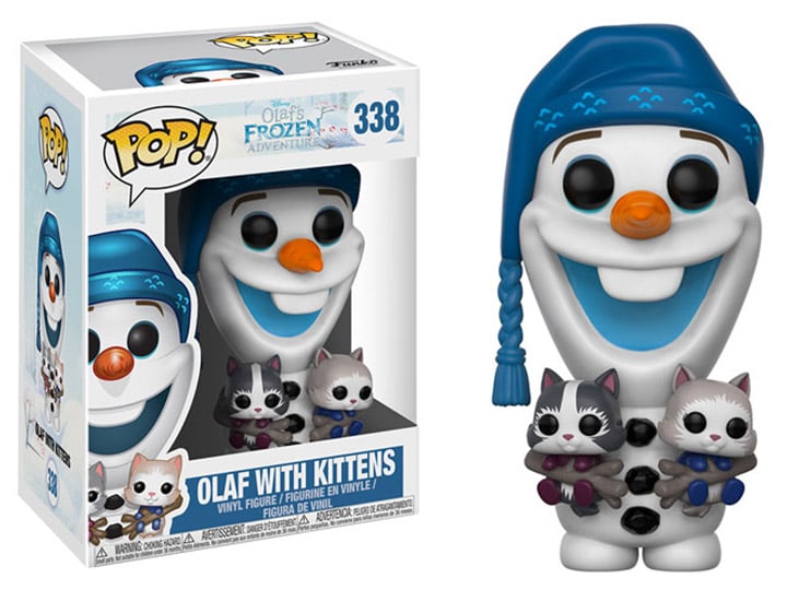 Pop! Disney: Olaf's Frozen Adventure - Olaf with Kittens Gallery Image 1