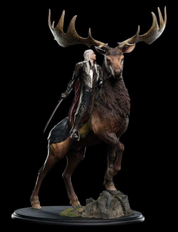 The Hobbit Thranduil On Elk Statue Gallery Image 6