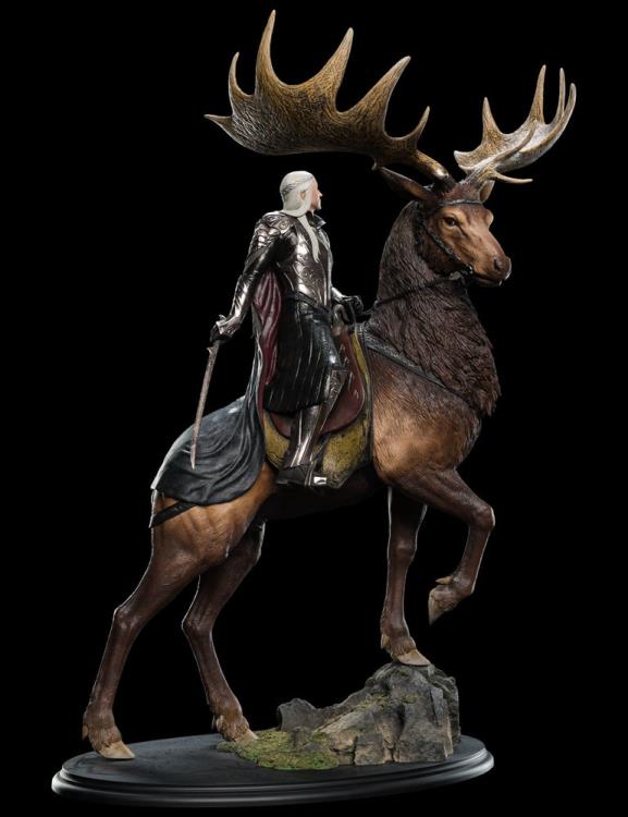 The Hobbit Thranduil On Elk Statue Gallery Image 3
