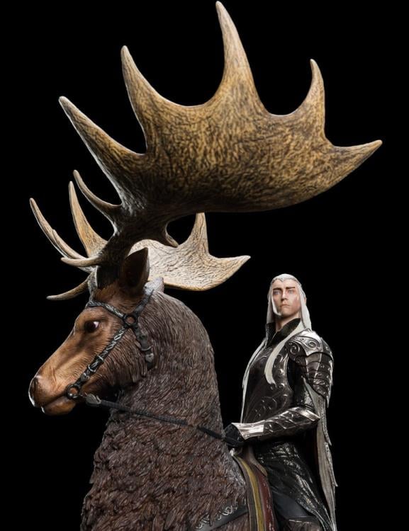 The Hobbit Thranduil On Elk Statue Gallery Image 11