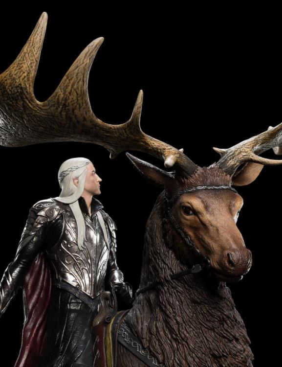 The Hobbit Thranduil On Elk Statue Gallery Image 8