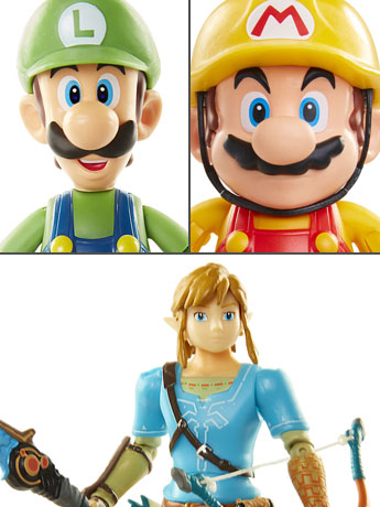 World of Nintendo 4" Figure Series 11 Set of 3 Gallery Image 2