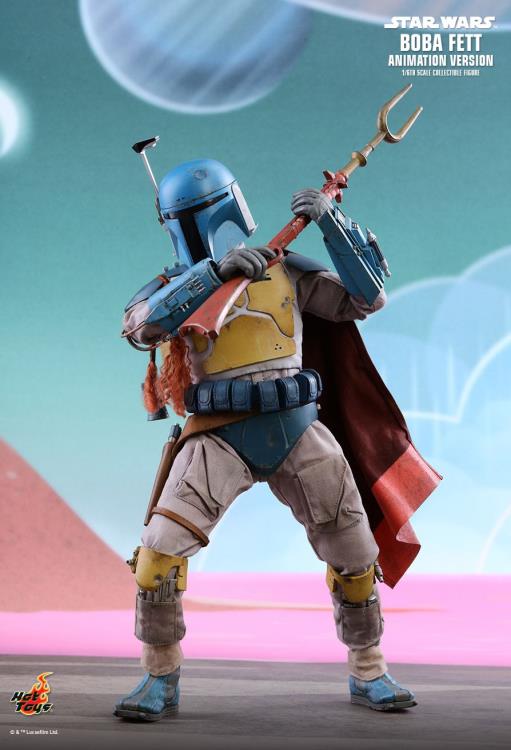 Star Wars Holiday Special TMS006 Boba Fett (Animation Ver.) 1/6th Scale Collectible Figure Exclusive Gallery Image 7