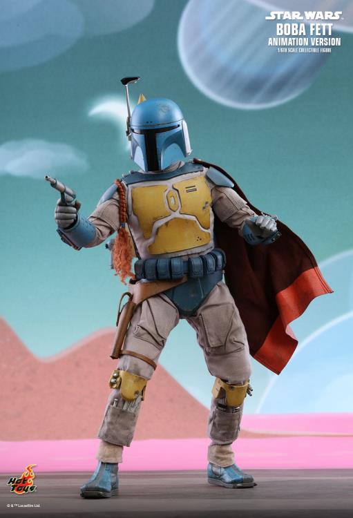Star Wars Holiday Special TMS006 Boba Fett (Animation Ver.) 1/6th Scale Collectible Figure Exclusive Gallery Image 3