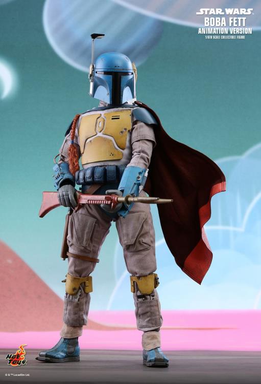 Star Wars Holiday Special TMS006 Boba Fett (Animation Ver.) 1/6th Scale Collectible Figure Exclusive Gallery Image 5