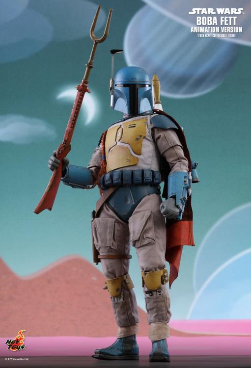 Star Wars Holiday Special TMS006 Boba Fett (Animation Ver.) 1/6th Scale Collectible Figure Exclusive Gallery Image 6