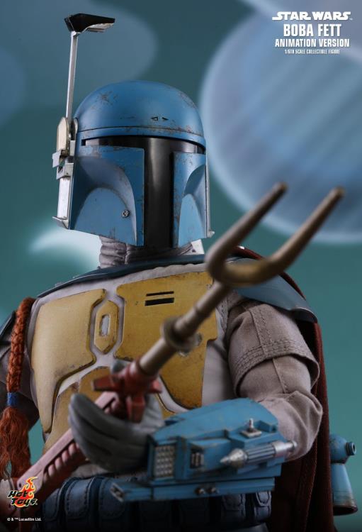 Star Wars Holiday Special TMS006 Boba Fett (Animation Ver.) 1/6th Scale Collectible Figure Exclusive Gallery Image 11