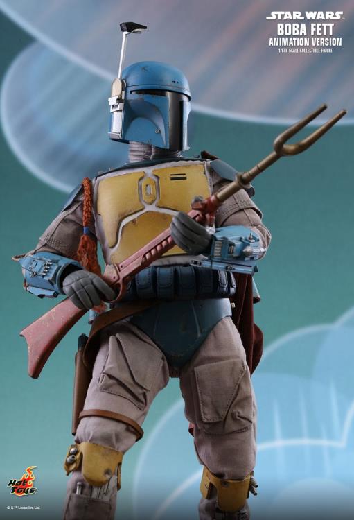 Star Wars Holiday Special TMS006 Boba Fett (Animation Ver.) 1/6th Scale Collectible Figure Exclusive Gallery Image 12