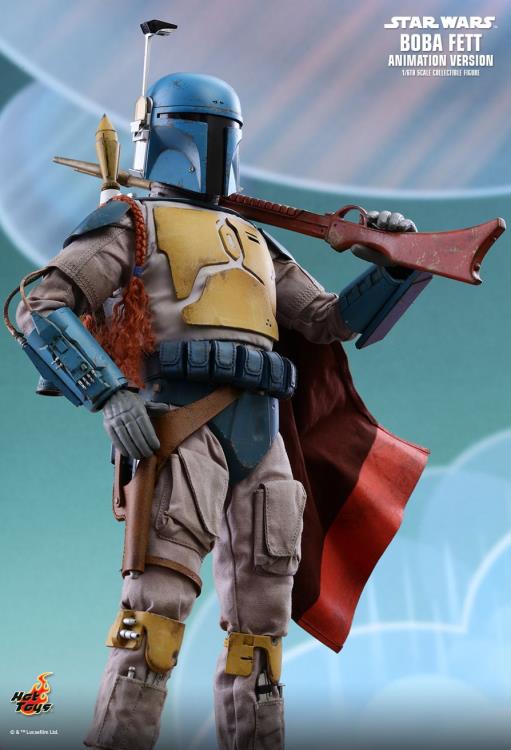 Star Wars Holiday Special TMS006 Boba Fett (Animation Ver.) 1/6th Scale Collectible Figure Exclusive Gallery Image 4