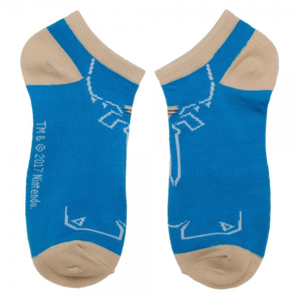 The Legend of Zelda: Breath of the Wild Ankle Socks Three-Pack Gallery Image 3