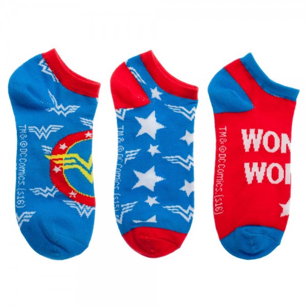 Wonder Woman (Classic) Ankle Socks Three-Pack Gallery Image 3