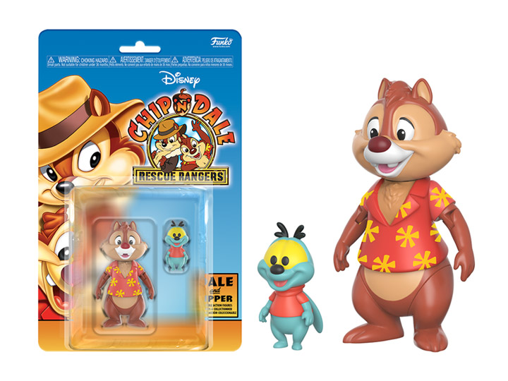 The Disney Afternoon Collection Dale & Zipper 3.75" Action Figures Gallery Image 1