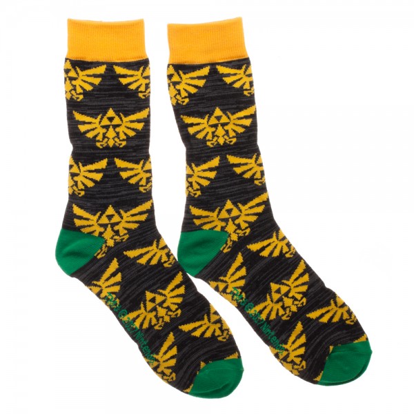 The Legend of Zelda Crew Socks Two-Pack Gallery Image 3