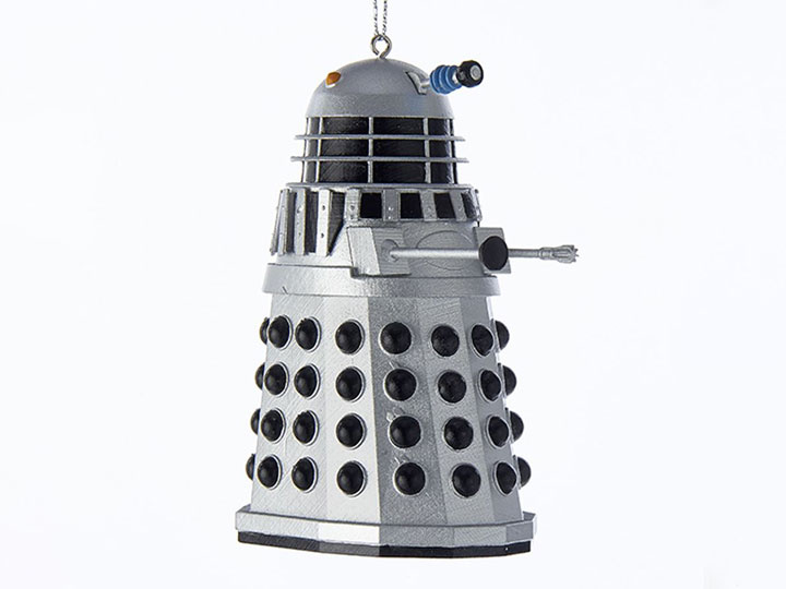 Doctor Who Silver Warrior Dalek Ornament Gallery Image 1