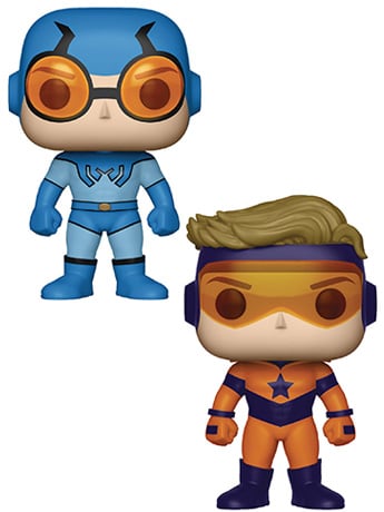 Pop! Heroes: Booster Gold & Blue Beetle Two-Pack PX Previews Exclusive Gallery Image 2