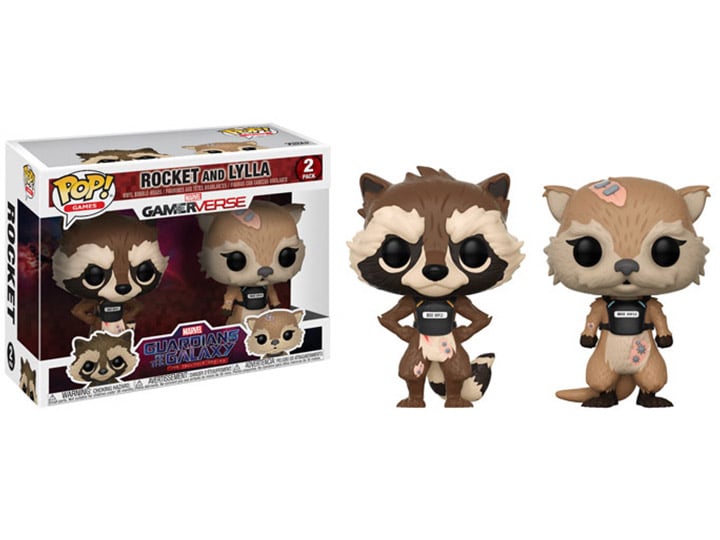 Pop! Games: Guardians of the Galaxy: The Telltale Series - Rocket & Lylla Two-Pack Gallery Image 1