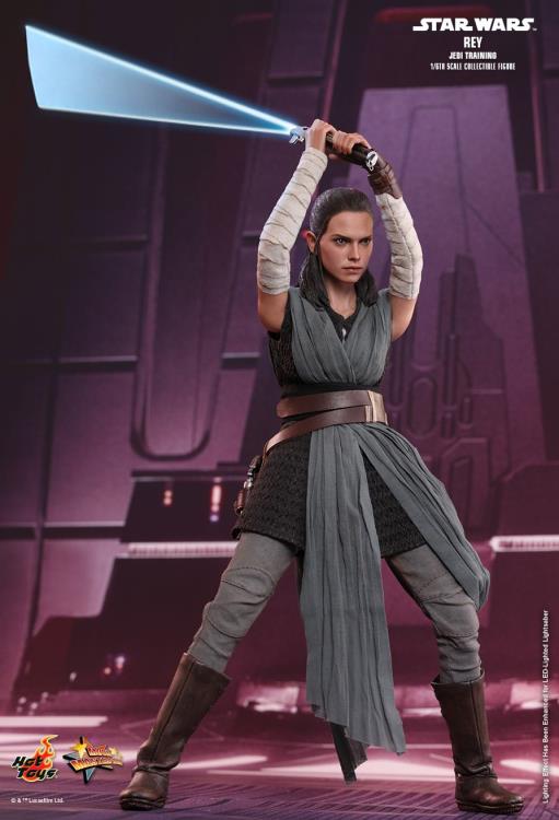 Star Wars: The Last Jedi MMS446 Rey (Jedi Training) 1/6th Scale Collectible Figure Gallery Image 6