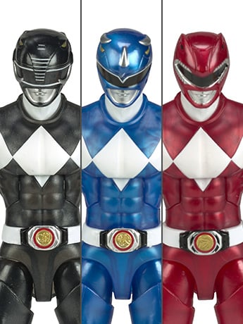 Mighty Morphin Power Rangers Legacy 6" Wave 4 Set of 3 Gallery Image 2