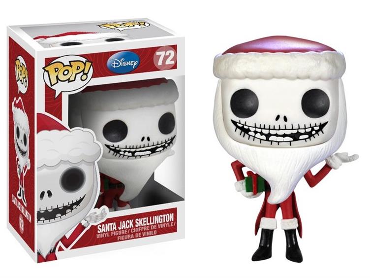 Pop! Disney: The Nightmare Before Christmas - Santa Jack Skellington Gallery Image 1
