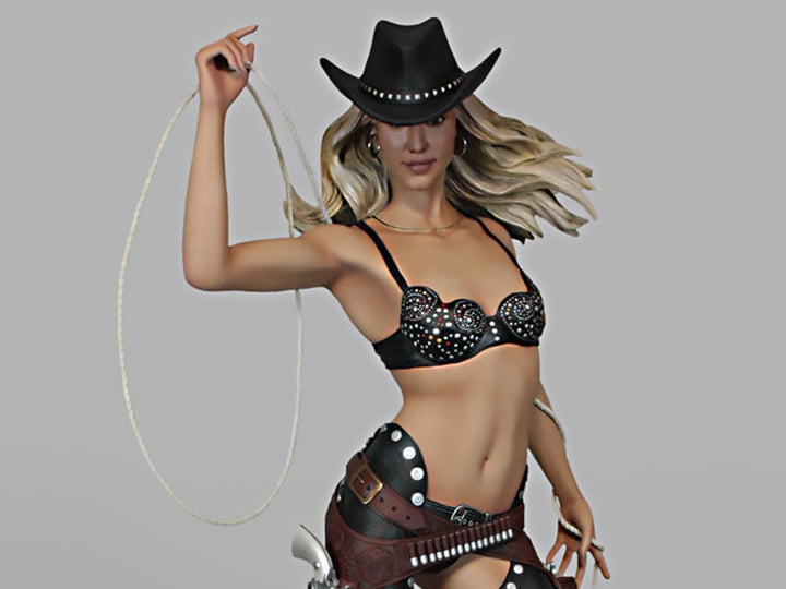 Sin City Nancy Callahan 1/4 Scale Statue Gallery Image 1