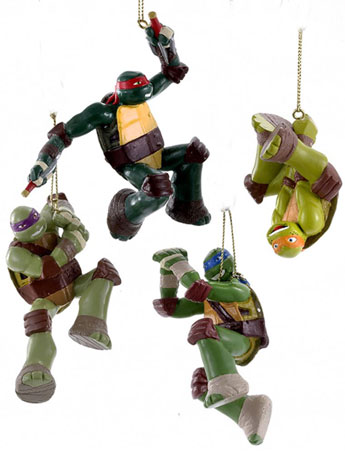 Teenage Mutant Ninja Turtles Ornaments Set of 4 Gallery Image 2