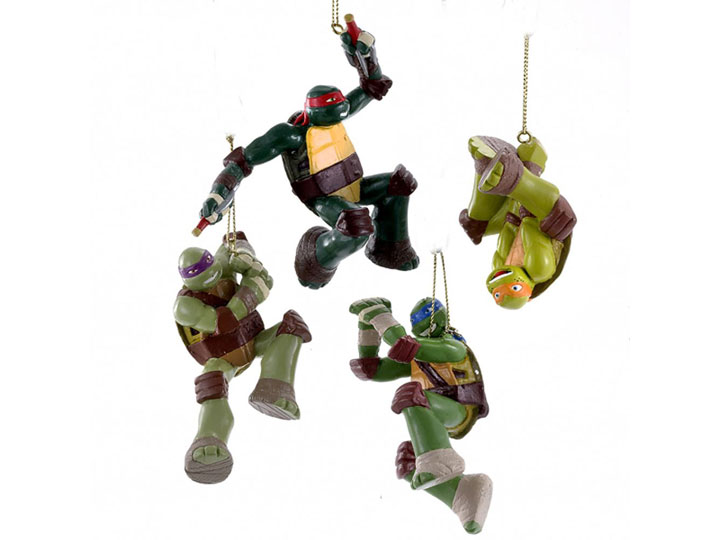 Teenage Mutant Ninja Turtles Ornaments Set of 4 Gallery Image 1