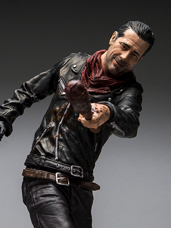 The Walking Dead TV Series Deluxe 10" Negan (Merciless Edition) Figure Gallery Image 2