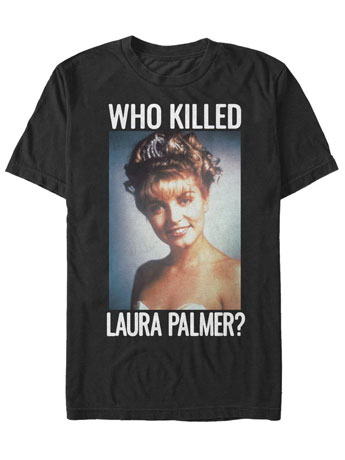 Twin Peaks Who Killed Laura Palmer? T-Shirt Gallery Image 2