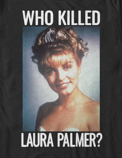 Twin Peaks Who Killed Laura Palmer? T-Shirt Gallery Image 3