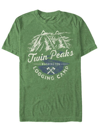 Twin Peaks Logging Camp T-Shirt Gallery Image 2