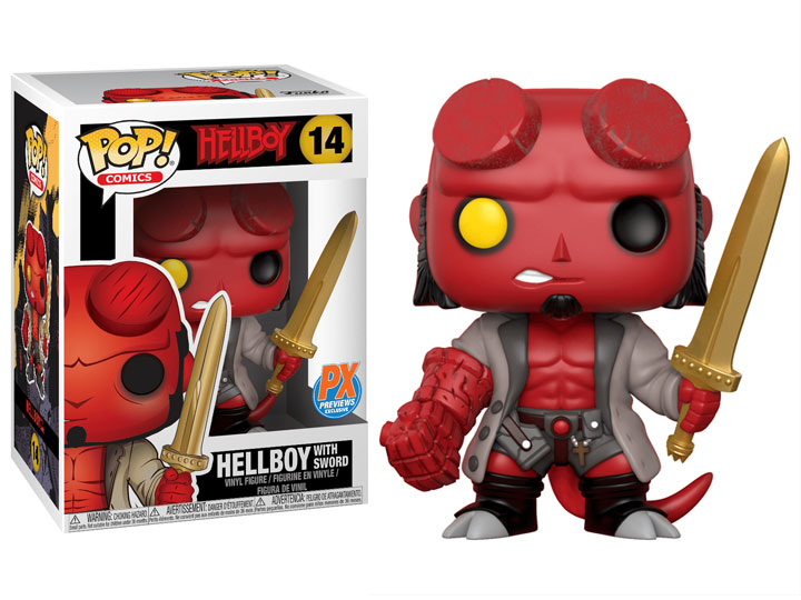 Pop! Comics: Hellboy - Hellboy (With Sword) PX Previews Exclusive Gallery Image 1