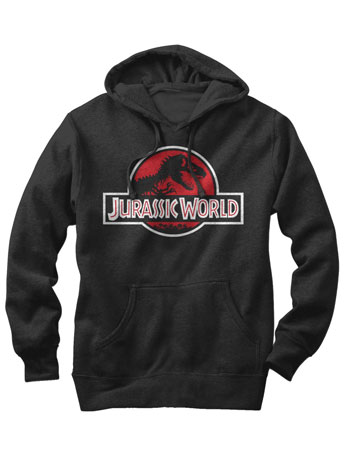 Jurassic World Tyrannosaurus Rex Logo Hoodie Gallery Image 2