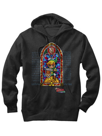 Legend of Zelda Stained Glass Hoodie Gallery Image 2