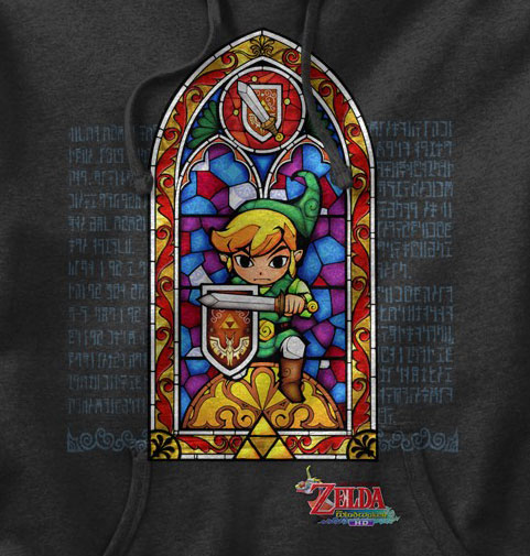 Legend of Zelda Stained Glass Hoodie Gallery Image 3