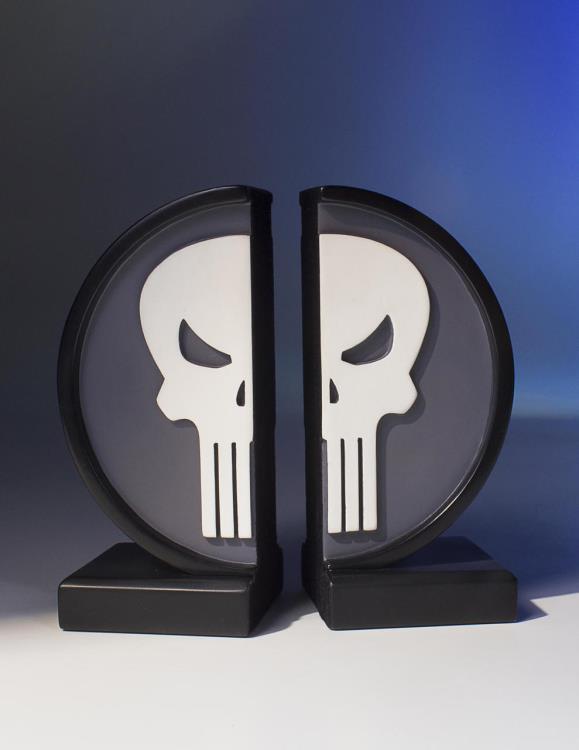 ジェントル・ジャイアント　ブックエンド　パニッシャー・ロゴ Punisher Logo Bookends