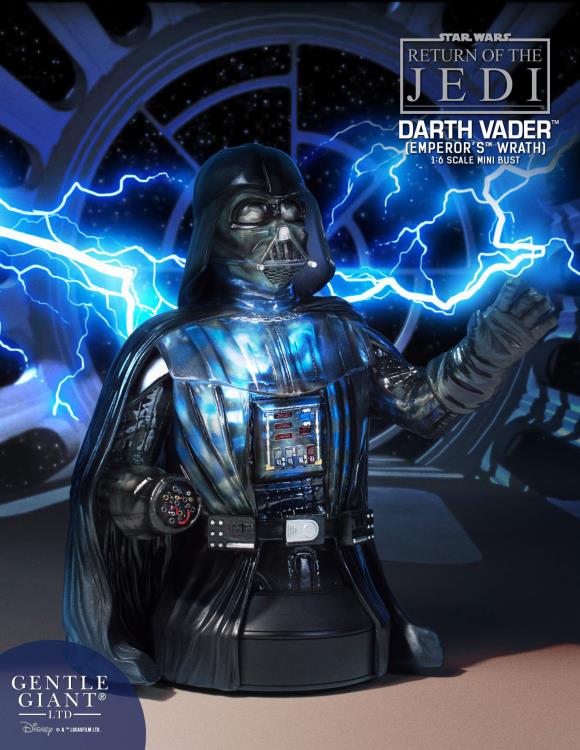 Star Wars Darth Vader (Emperor's Wrath) Collectible Mini Bust Gallery Image 3