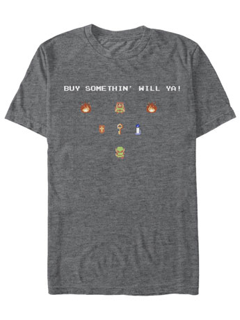 Nintendo Legend of Zelda Buy Somethin'! T-Shirt Gallery Image 2
