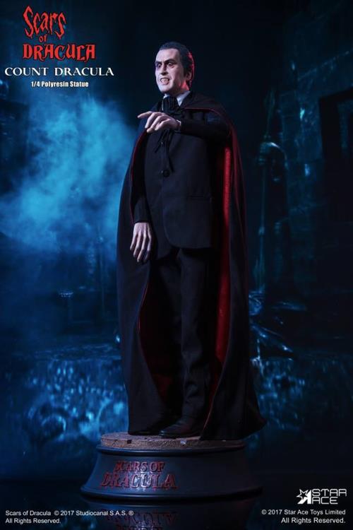 Scars of Dracula Count Dracula 1/4 Scale Statue Gallery Image 4