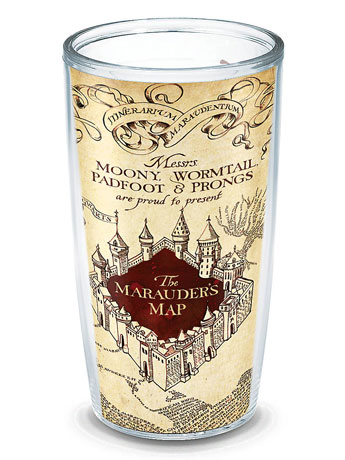 Harry Potter The Marauder's Map 16 oz Tumbler Gallery Image 2