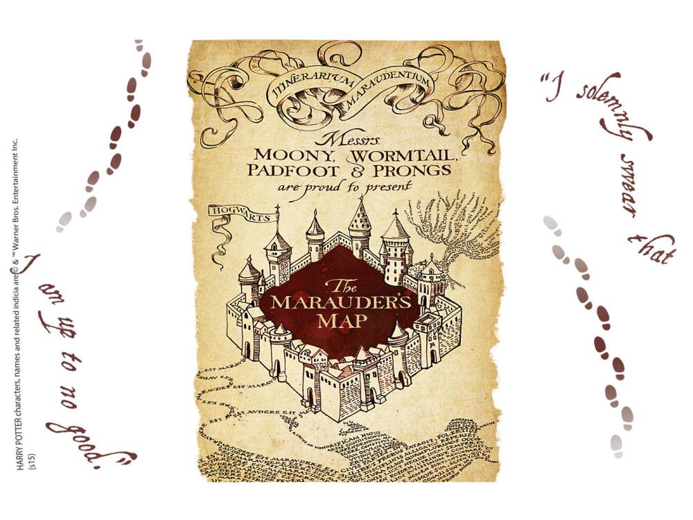 Harry Potter The Marauder's Map 16 oz Tumbler Gallery Image 3