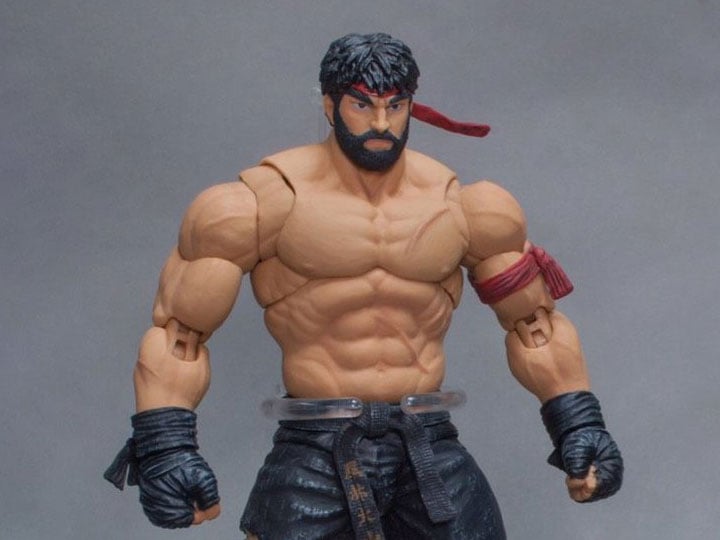 Street Fighter V Hot Ryu (Black Pants Ver.) 1/12 Scale Figure NYCC 2017 Exclusive Gallery Image 1