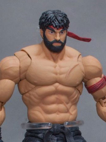 Street Fighter V Hot Ryu (Black Pants Ver.) 1/12 Scale Figure NYCC 2017 Exclusive Gallery Image 2