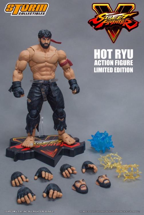 Street Fighter V Hot Ryu (Black Pants Ver.) 1/12 Scale Figure NYCC 2017 Exclusive Gallery Image 3