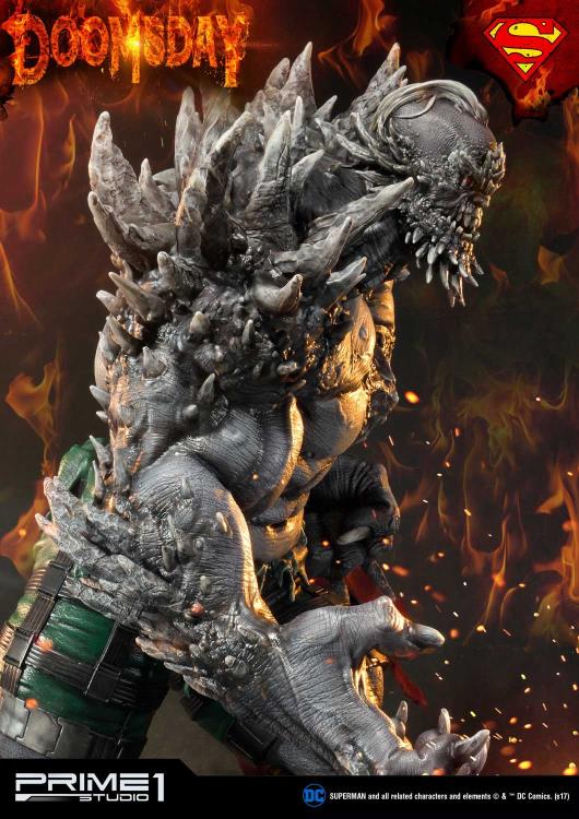 DC Comics Museum Masterline Doomsday Statue Gallery Image 8