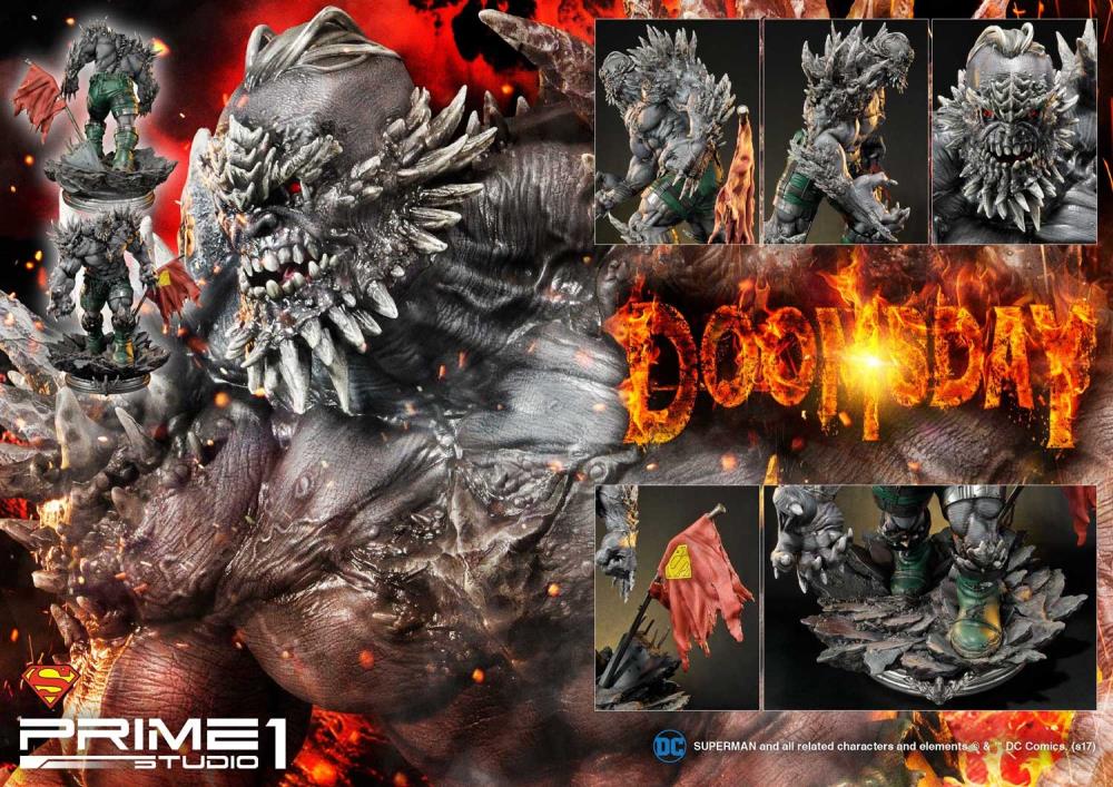 DC Comics Museum Masterline Doomsday Statue Gallery Image 12